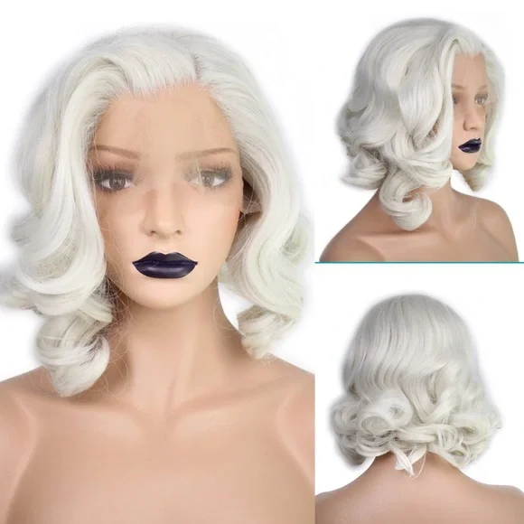- ? Nathalie PALE COLOR CURLY LACE FRONT CELEB WIG Stunning 40-Inch Full Lace Wig Transformation | TikTok main image 2
